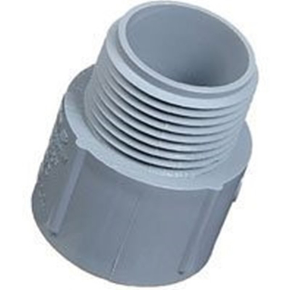 Schedule 40 Male Adapter - 1 1/2" Male x 2" Slip