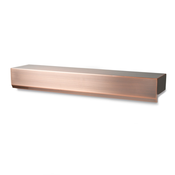 Atlantic 24" Copper Finish Water Wall Spillway
